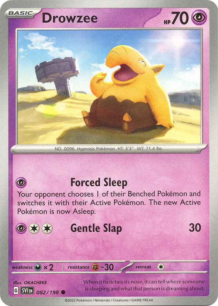 Drowzee 082/198 (SV01: Scarlet & Violet Base Set)  | Good Games Adelaide SA