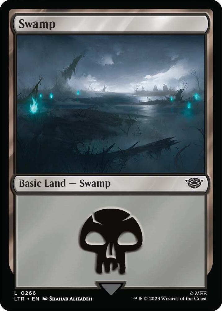 Swamp 0266 266 (Universes Beyond: The Lord of the Rings: Tales of Middle-earth)  | Good Games Adelaide SA