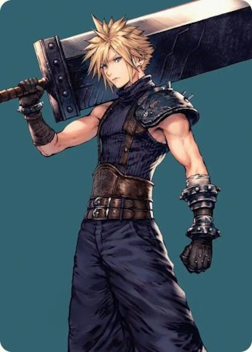 Cloud Ex SOLDIER Art Card 50 (Art Series: FINAL FANTASY)  | Good Games Adelaide SA