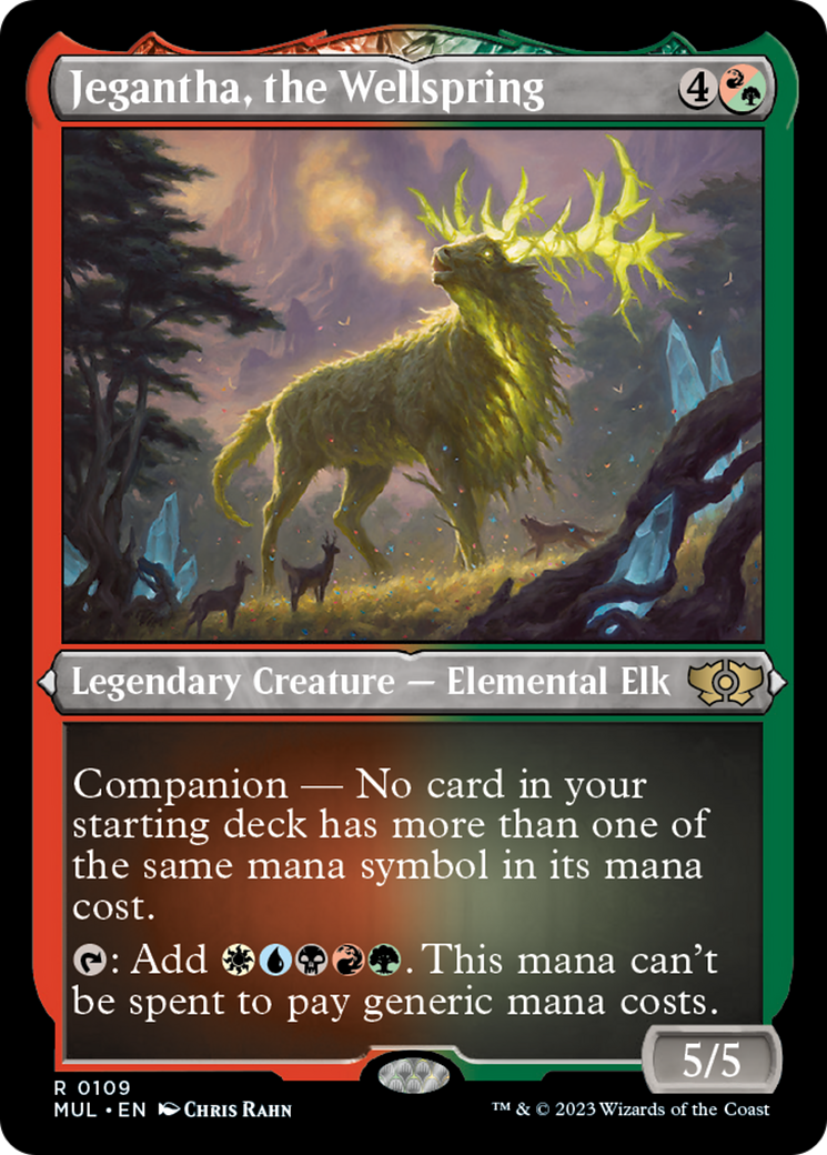 Jegantha, the Wellspring (Foil Etched) [Multiverse Legends] | Good Games Adelaide SA