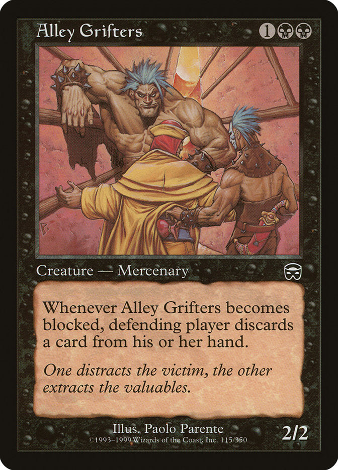 Alley Grifters 115 (Mercadian Masques)  - Foil | Good Games Adelaide SA