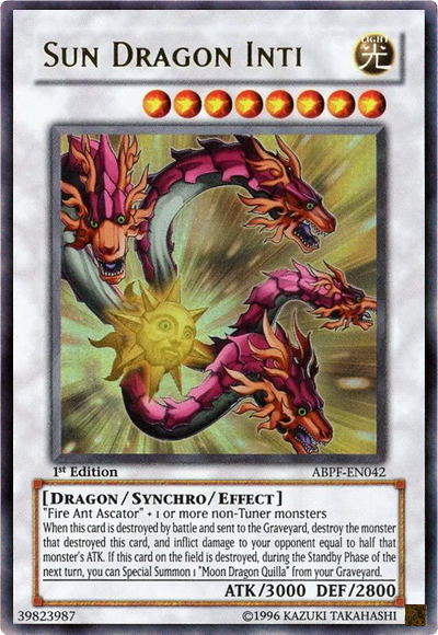 Sun Dragon Inti [ABPF-EN042] Ultra Rare | Good Games Adelaide SA