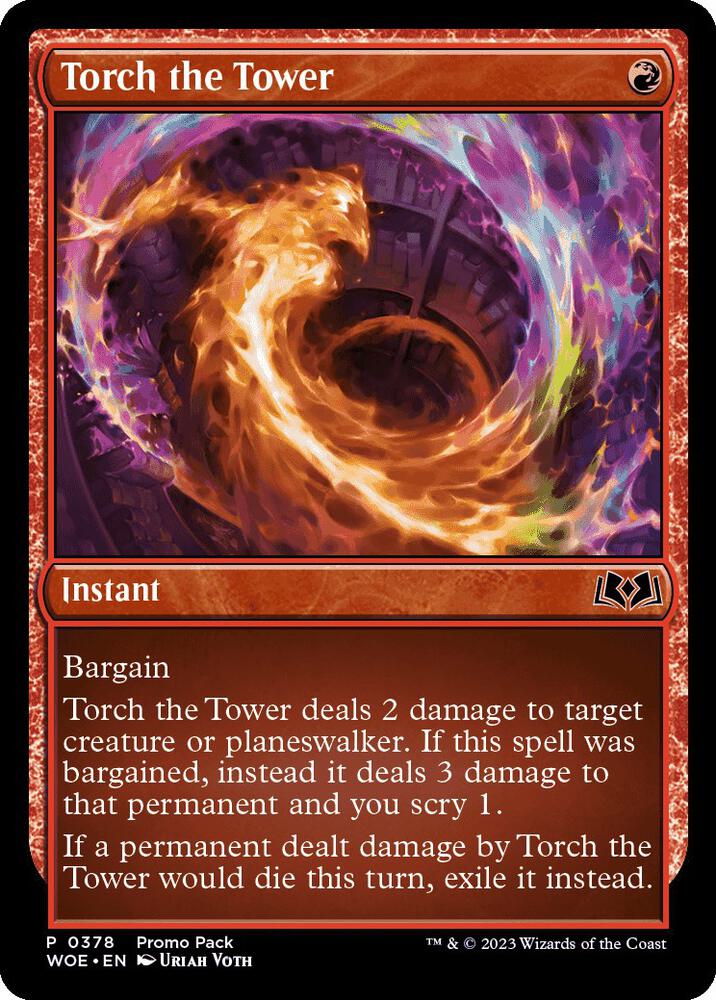 Torch the Tower 378 (Promo Pack: Wilds of Eldraine)  | Good Games Adelaide SA