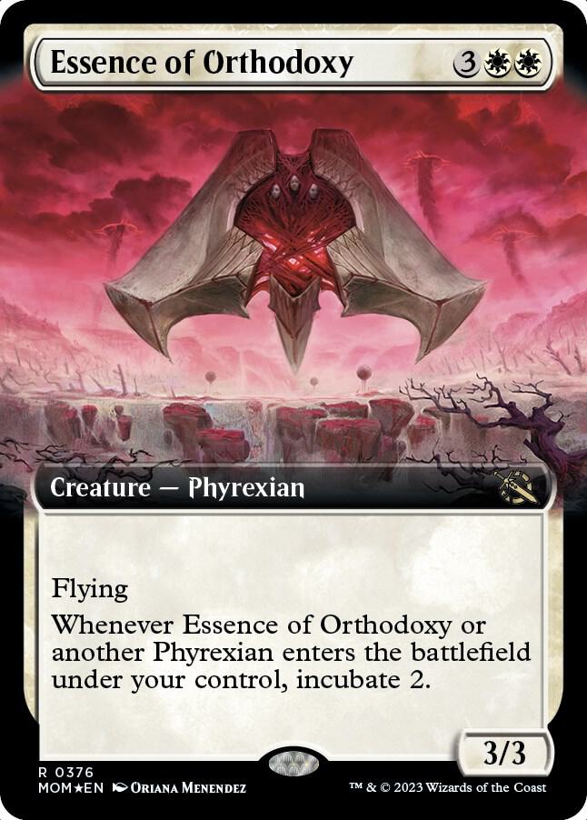 Essence of Orthodoxy 376 (March of the Machine)  - Extended Art | Good Games Adelaide SA
