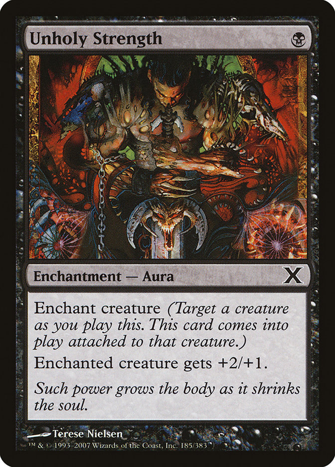 Unholy Strength [Tenth Edition] | Good Games Adelaide SA