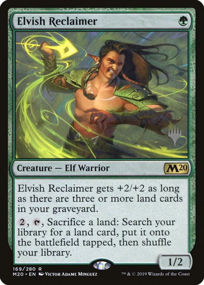 Elvish Reclaimer 169 (Promo Pack: Core Set 2020)  - Foil | Good Games Adelaide SA