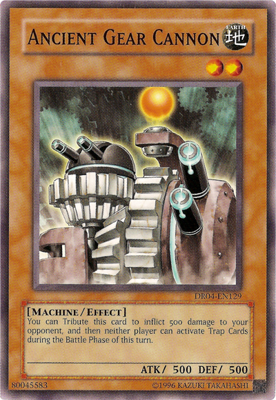 Ancient Gear Cannon [DR04-EN129] Common | Good Games Adelaide SA