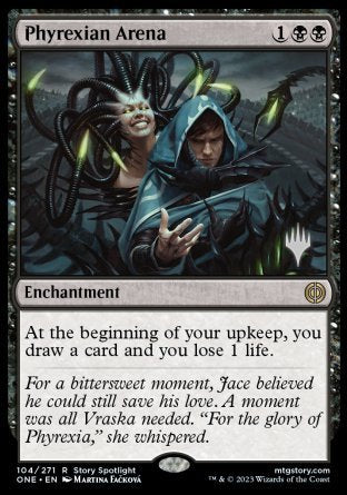 Phyrexian Arena (Promo Pack) [Phyrexia: All Will Be One Promos] | Good Games Adelaide SA