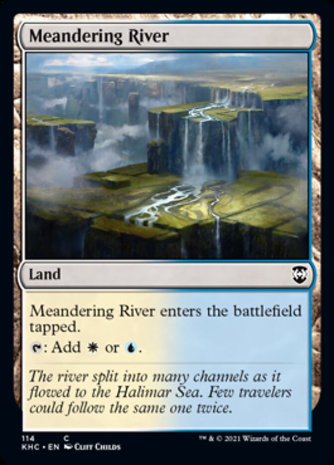 Meandering River [Kaldheim Commander] | Good Games Adelaide SA