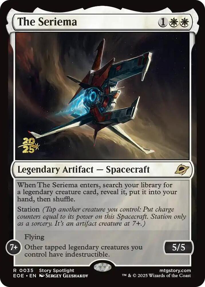 The Seriema 35 (Prerelease Cards)  - Foil | Good Games Adelaide SA