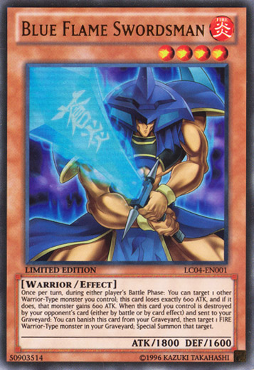Blue Flame Swordsman [LC04-EN001] Ultra Rare | Good Games Adelaide SA