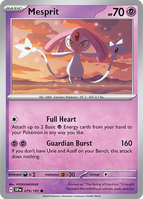 Mesprit 079/191 (SV08: Surging Sparks)  | Good Games Adelaide SA