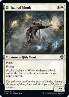 Githzerai Monk [Commander Legends: Battle for Baldur's Gate] | Good Games Adelaide SA