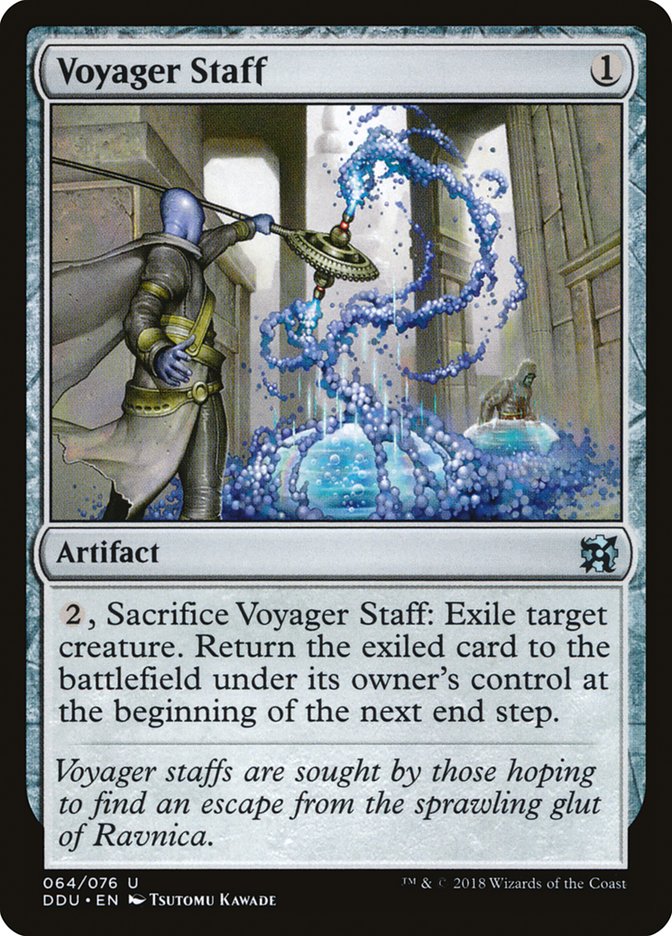 Voyager Staff [Duel Decks: Elves vs. Inventors] | Good Games Adelaide SA