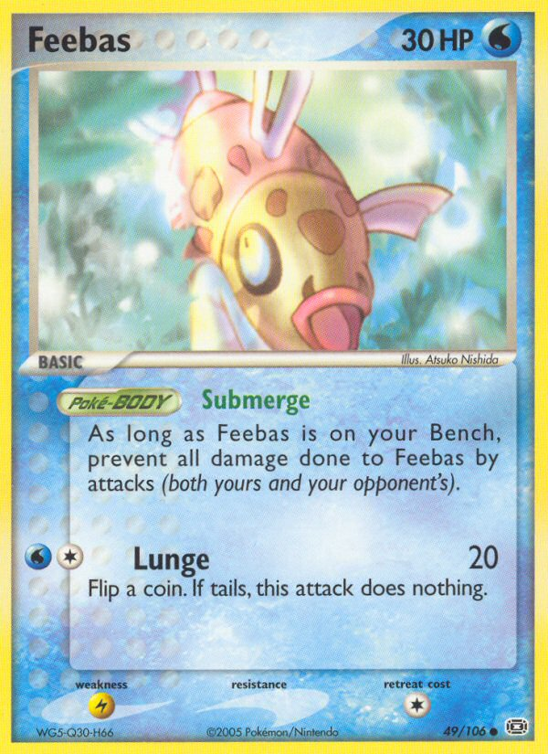 Feebas (49/106) [EX: Emerald] | Good Games Adelaide SA