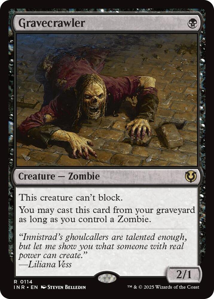 Gravecrawler 114 (Innistrad Remastered)  - Foil | Good Games Adelaide SA