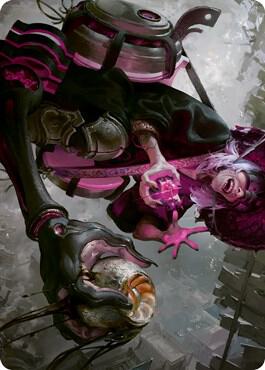 Undercity Scrounger Art Card 42 (Art Series: Kamigawa: Neon Dynasty)  | Good Games Adelaide SA