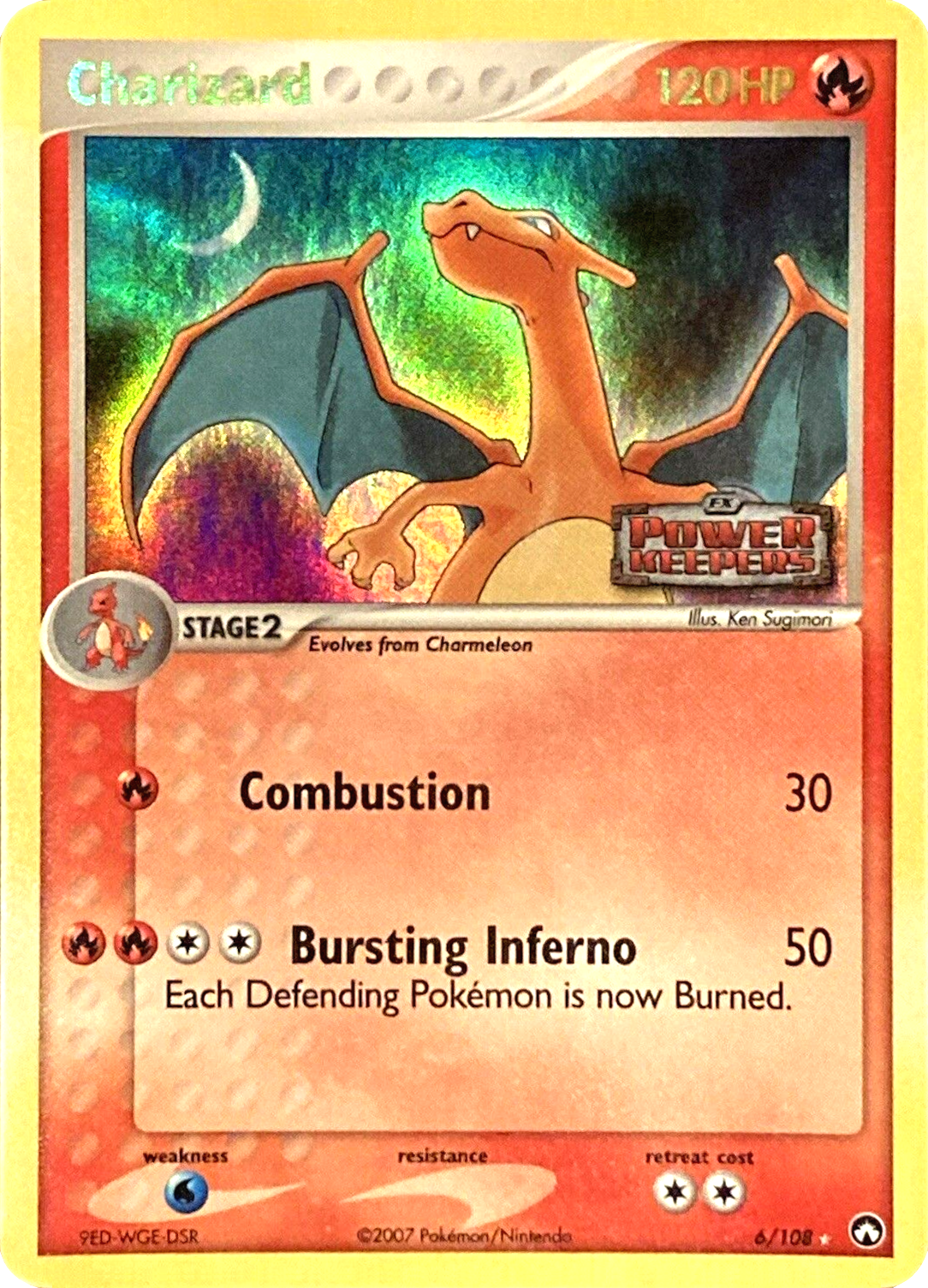 Charizard (6/108) (Stamped) [EX: Power Keepers] | Good Games Adelaide SA