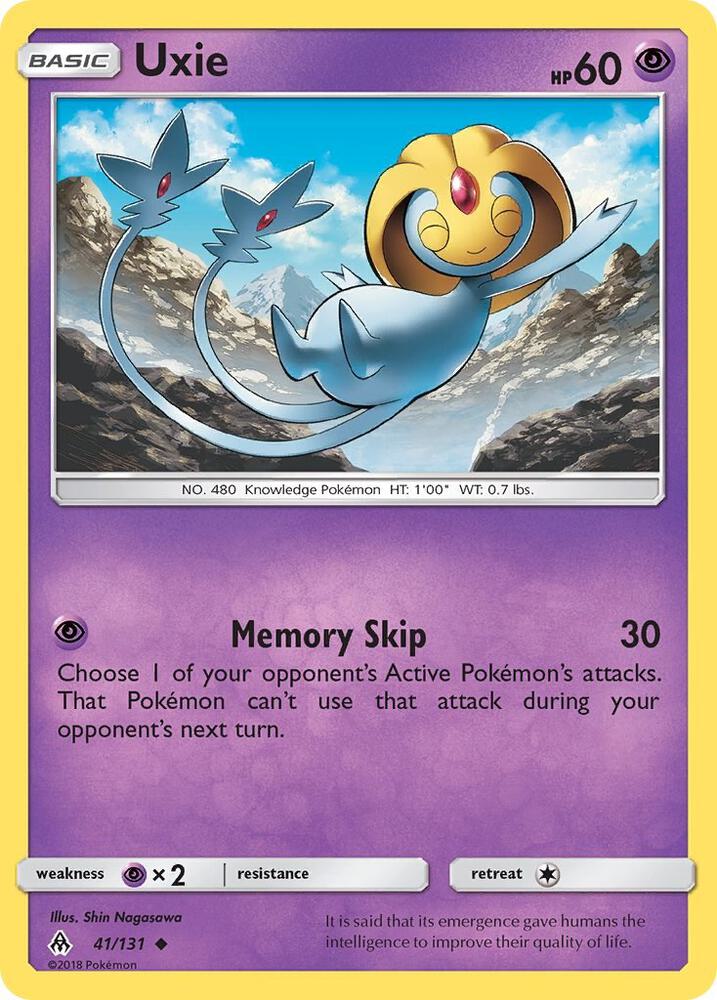 Uxie 41/131 (SM - Forbidden Light)  | Good Games Adelaide SA