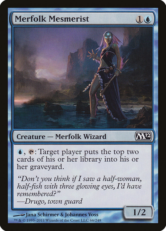 Merfolk Mesmerist 66 (Magic 2012 (M12))  | Good Games Adelaide SA