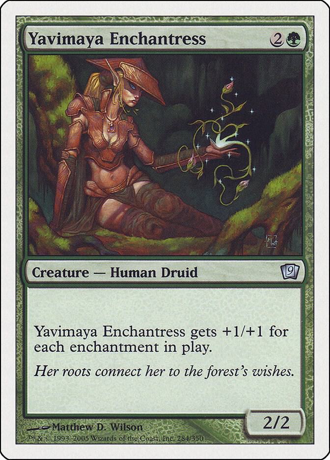 Yavimaya Enchantress 284 (9th Edition)  | Good Games Adelaide SA