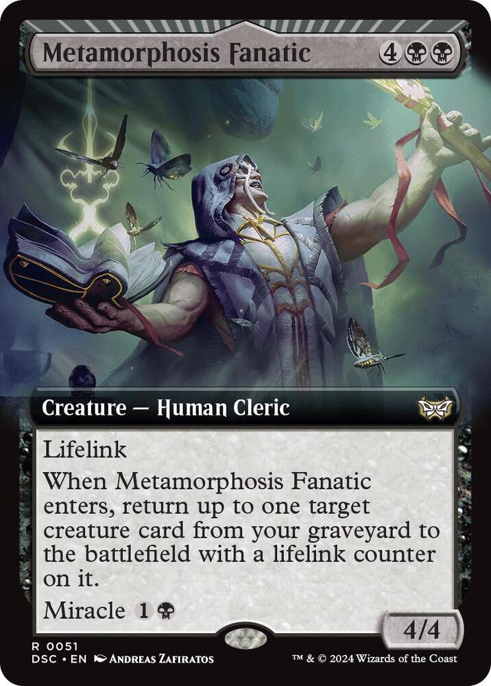 Metamorphosis Fanatic 51 (Commander: Duskmourn: House of Horror)  | Good Games Adelaide SA