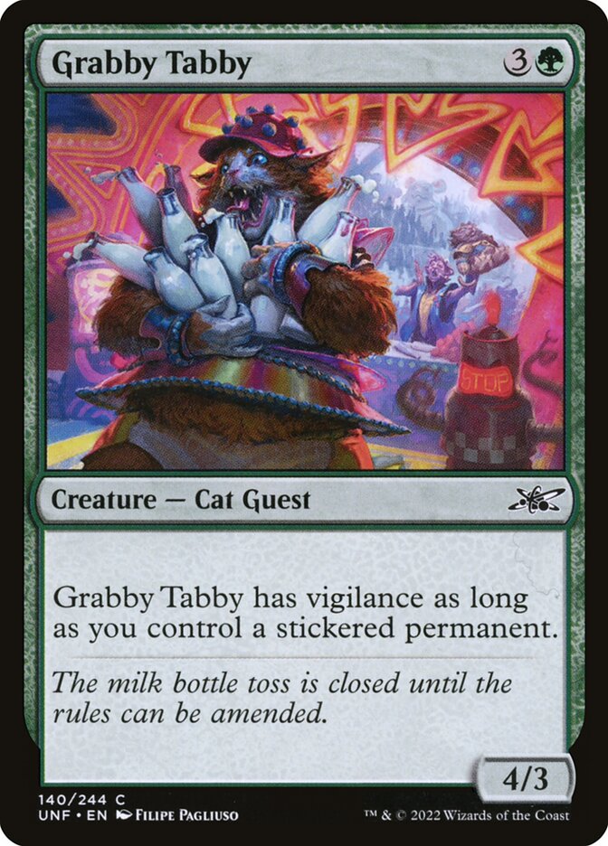 Grabby Tabby 140 (Unfinity)  - Foil | Good Games Adelaide SA