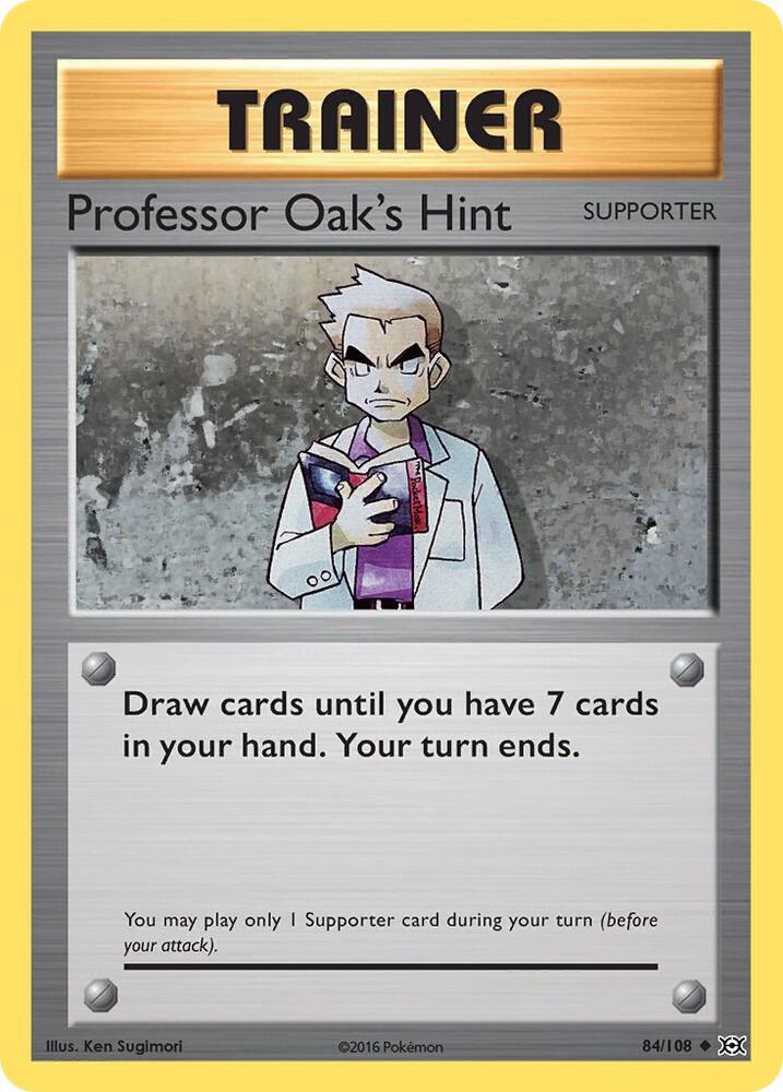 Professor Oak's Hint 84/108 (XY - Evolutions)  | Good Games Adelaide SA