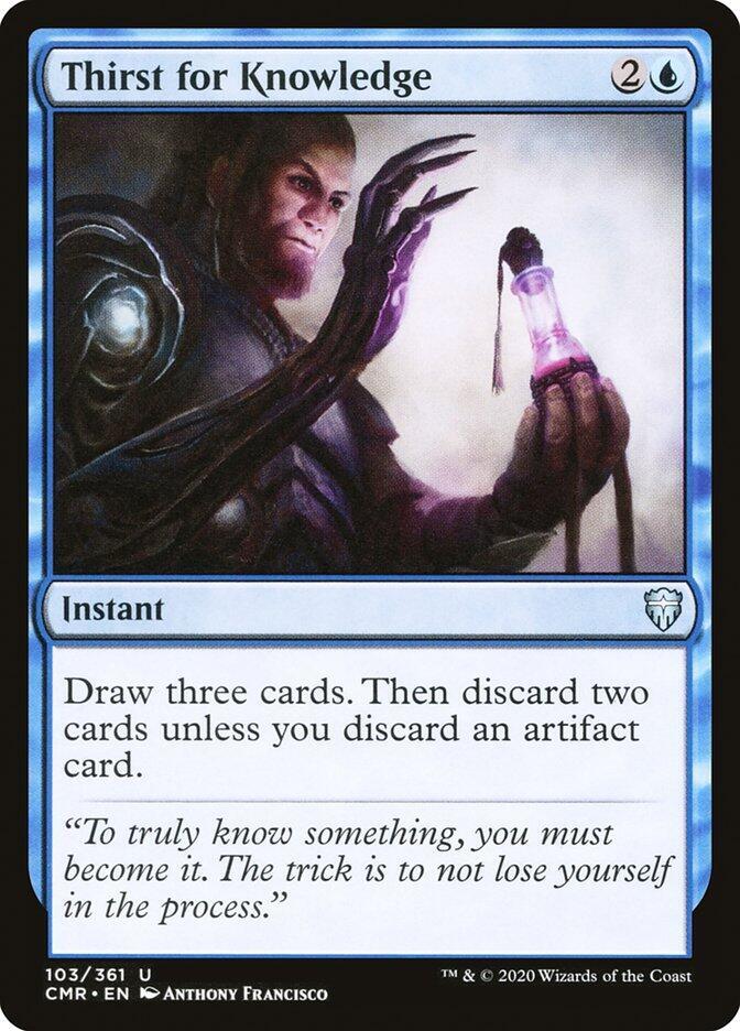 Thirst for Knowledge 103 (Commander Legends)  - Foil | Good Games Adelaide SA