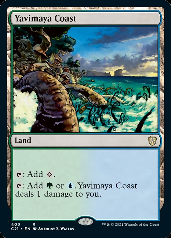 Yavimaya Coast [Commander 2021] | Good Games Adelaide SA