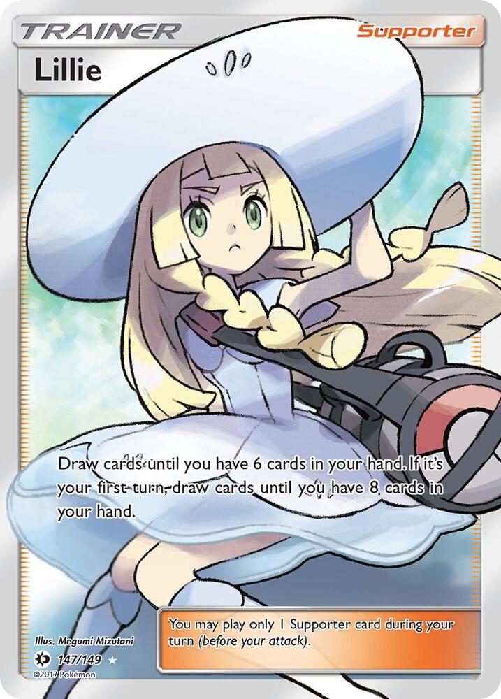 Lillie Full Art 147/149 (SM Base Set)  - Holofoil | Good Games Adelaide SA