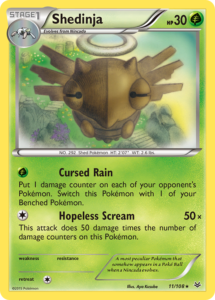 Shedinja (11/108) [XY: Roaring Skies] | Good Games Adelaide SA