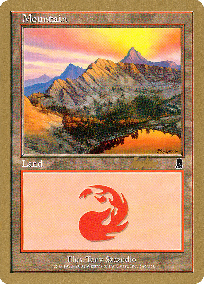 Mountain (bk346) (Brian Kibler) [World Championship Decks 2002] | Good Games Adelaide SA