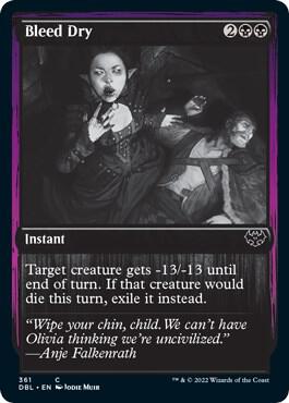 Bleed Dry 361 (Innistrad: Double Feature)  - Foil | Good Games Adelaide SA