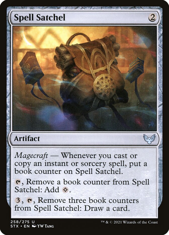 Spell Satchel 258 (Strixhaven: School of Mages)  - Foil | Good Games Adelaide SA