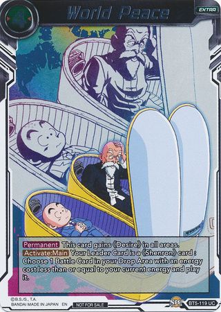 World Peace (Event Pack 4) (BT5-119) [Promotion Cards] | Good Games Adelaide SA