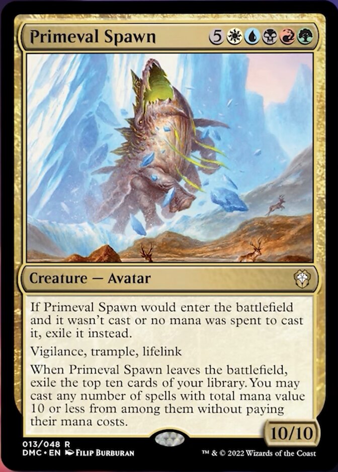 Primeval Spawn [Dominaria United Commander] | Good Games Adelaide SA