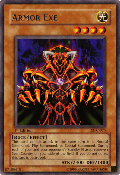 Armor Exe [MFC-075] Rare | Good Games Adelaide SA