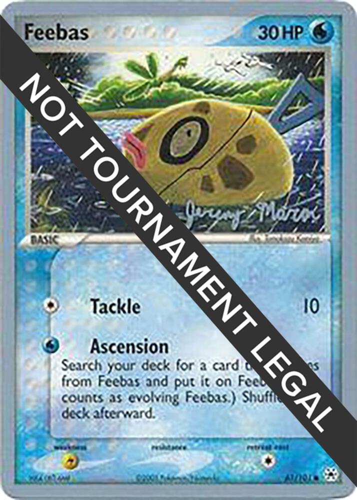 Feebas 2005 Jeremy Maron 61/101 (World Championship Decks)  | Good Games Adelaide SA