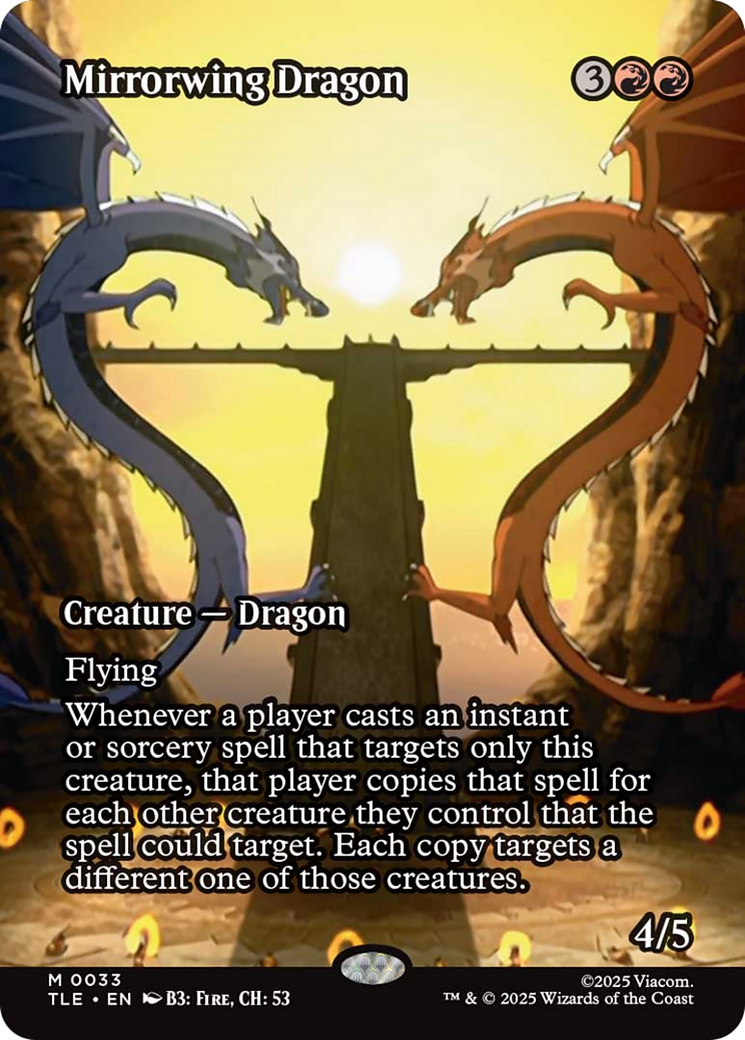 Mirrorwing Dragon (Borderless) [Avatar: The Last Airbender: Eternal-Legal] | Good Games Adelaide SA