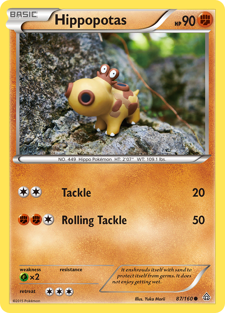 Hippopotas (87/160) [XY: Primal Clash] | Good Games Adelaide SA