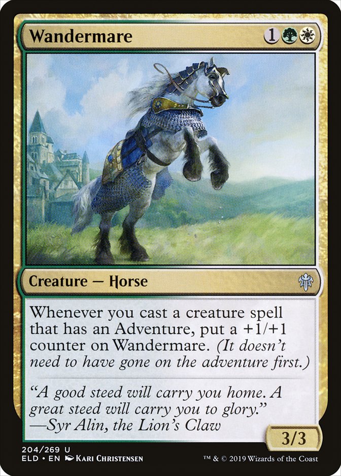 Wandermare 204 (Throne of Eldraine)  - Foil | Good Games Adelaide SA