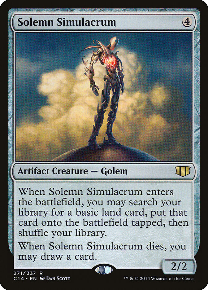 Solemn Simulacrum [Commander 2014] | Good Games Adelaide SA