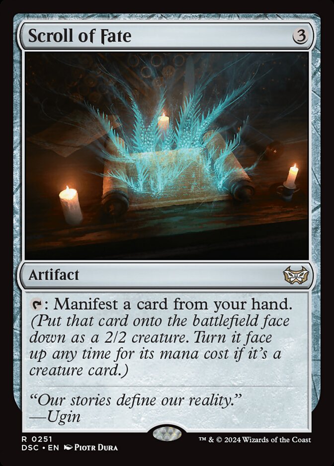Scroll of Fate 251 (Commander: Duskmourn: House of Horror)  | Good Games Adelaide SA