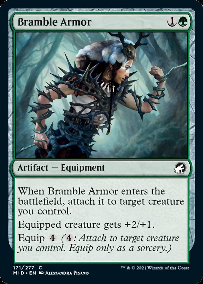 Bramble Armor [Innistrad: Midnight Hunt] | Good Games Adelaide SA