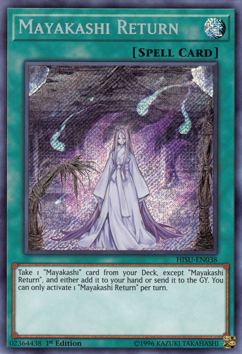 Mayakashi Return [HISU-EN038] Secret Rare | Good Games Adelaide SA