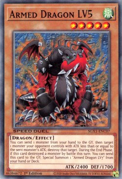 Armed Dragon LV5 [SGX1-ENC07] Common | Good Games Adelaide SA