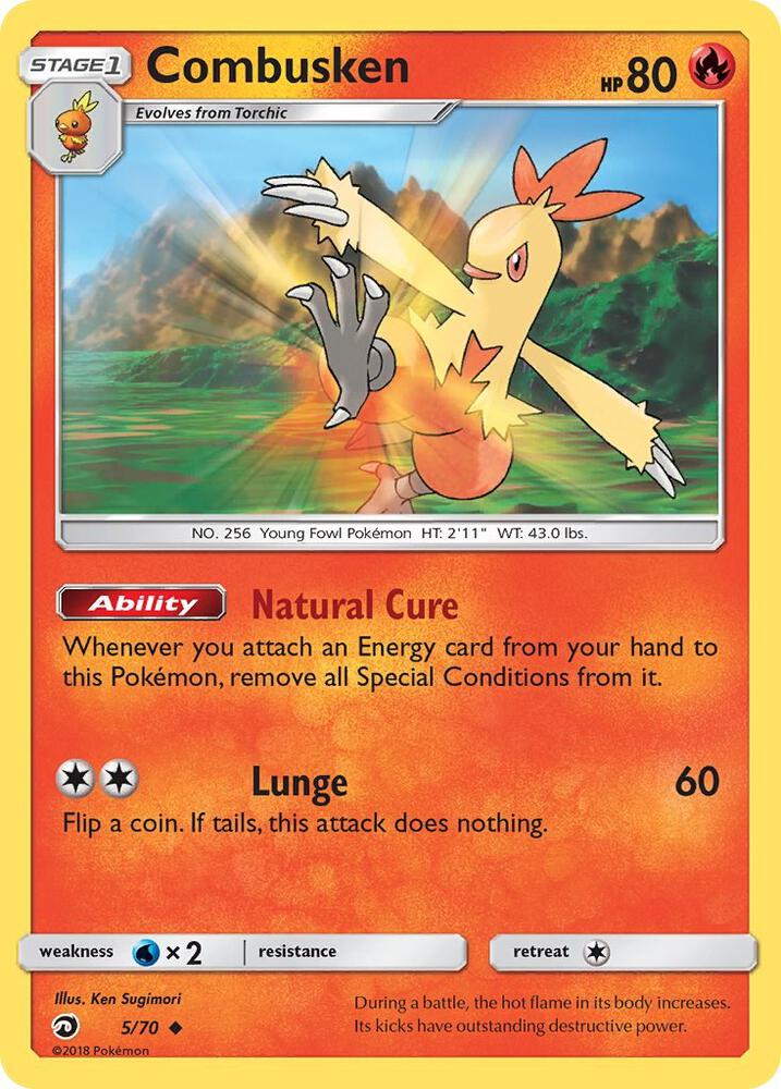 Combusken 5/70 (Dragon Majesty)  | Good Games Adelaide SA