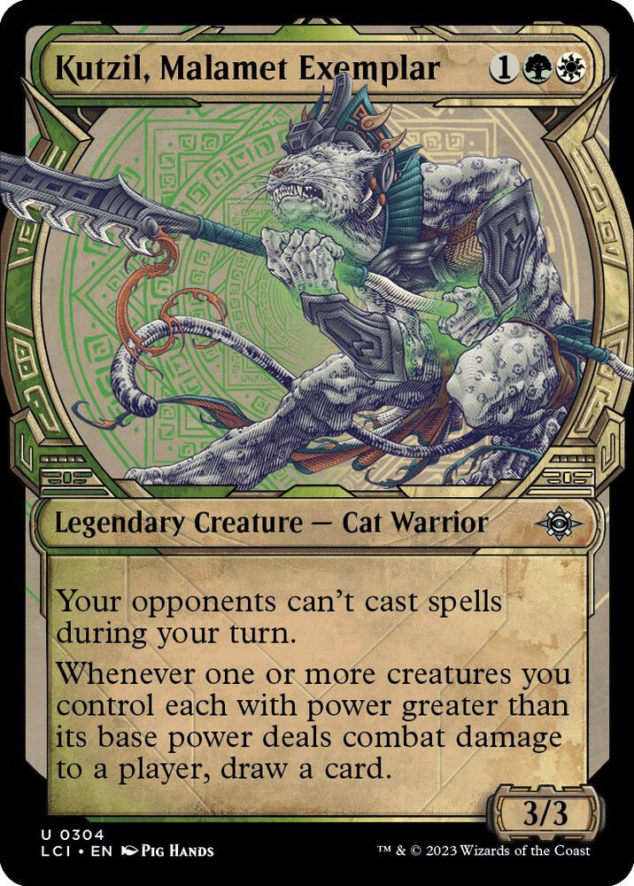 Kutzil, Malamet Exemplar 304 (The Lost Caverns of Ixalan)  - Showcase Foil | Good Games Adelaide SA
