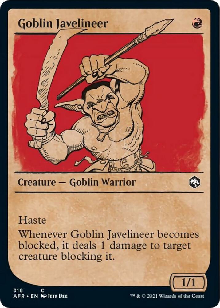 Goblin Javelineer Showcase 318 (Adventures in the Forgotten Realms)  | Good Games Adelaide SA